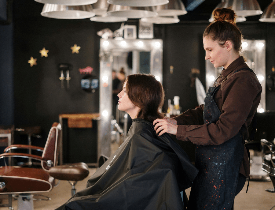 Air Cooling in Hair Dressers